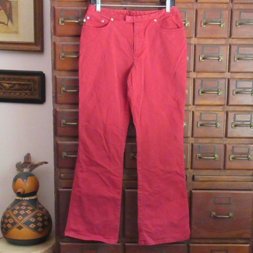 Red EXPRESS Stretch Jeans Size 7/8